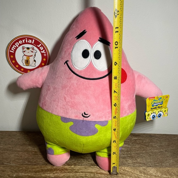 SpongeBob SquarePants - Patrick Cuddle Plush - Picture 5 of 5